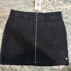 Roxy Black Mini Pencil Skirt Casual